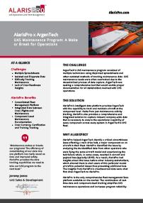 AlarisPro x ArgenTech UAS Maintenance Program PDF